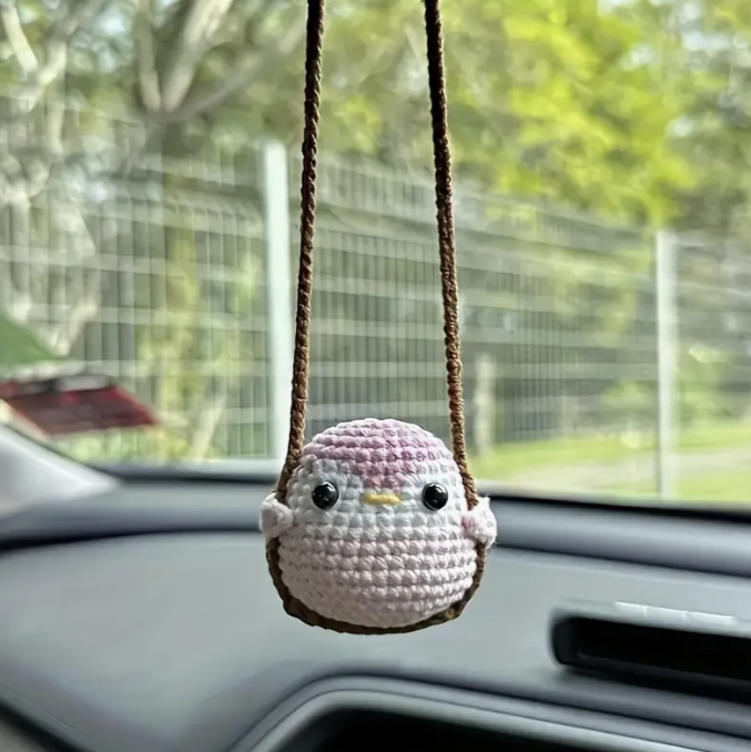 DIY Cute Hanging Animal Crochet Pattern Bundle - 4 Adorable Digital Designs