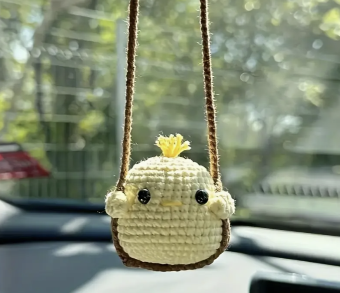 DIY Cute Hanging Animal Crochet Pattern Bundle - 4 Adorable Digital Designs
