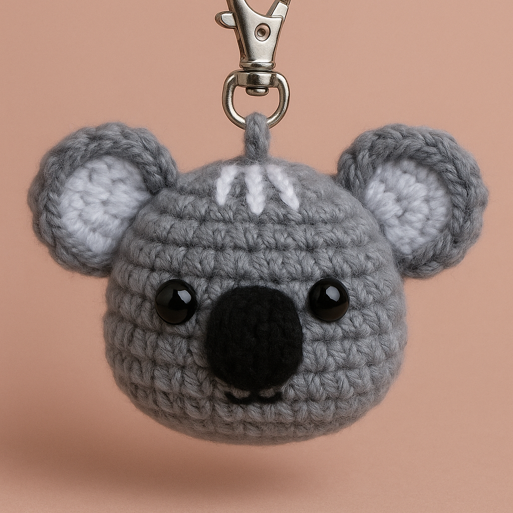 Adorable Animal Crochet Keychain Pattern Bundle: 10 Beginner-Friendly DIY Amigurumi Designs