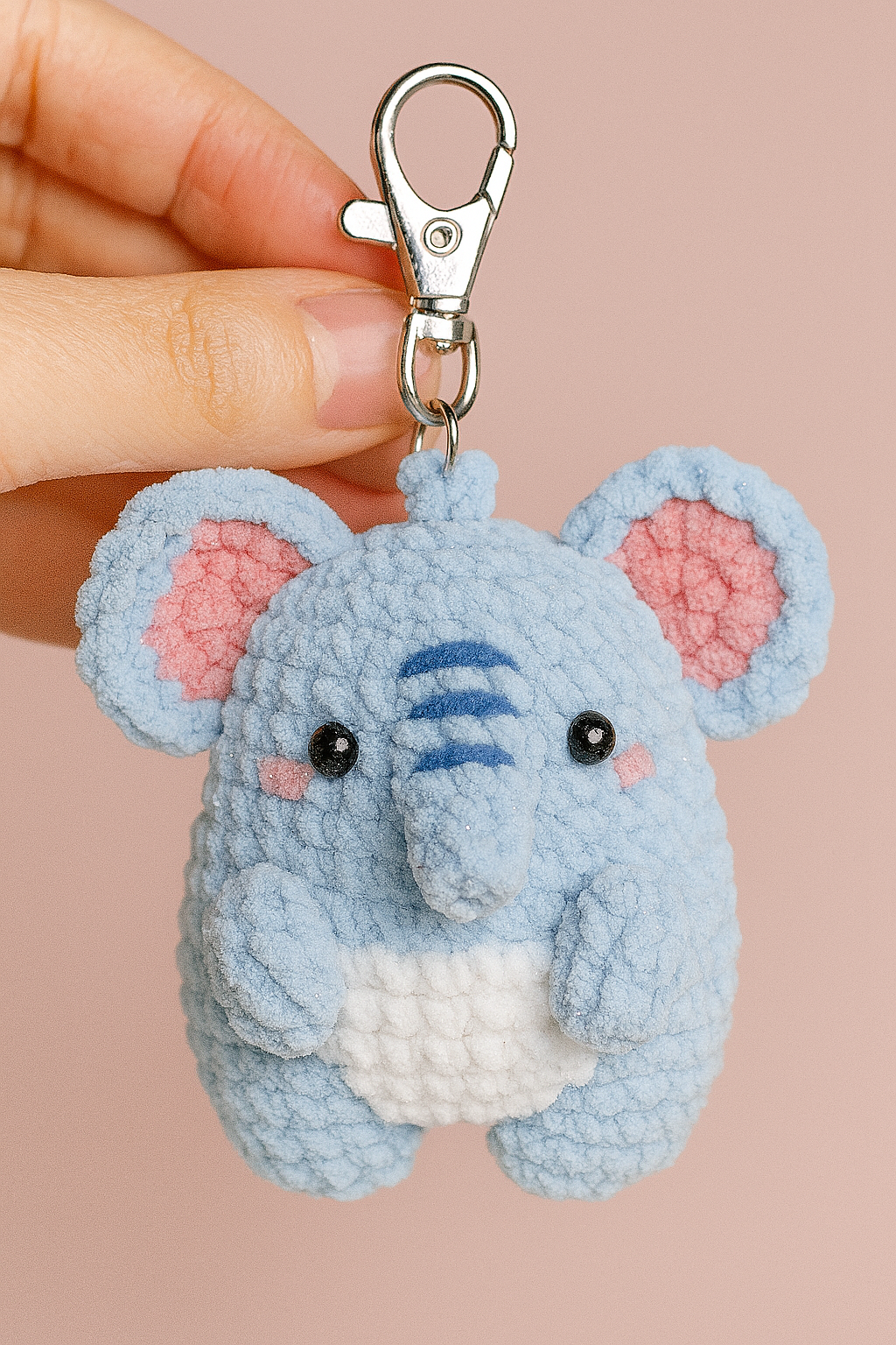 Adorable Animal Crochet Keychain Pattern Bundle: 10 Beginner-Friendly DIY Amigurumi Designs