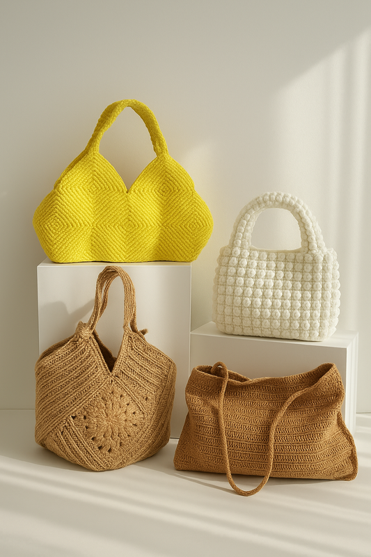 Luxury Bag Bundle - Crochet Patterns