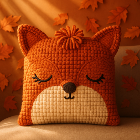 Pillow Fox- Crochet Pattern