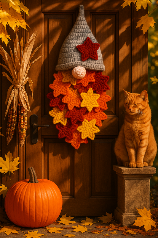 Gnome Leaves - Crochet Pattern