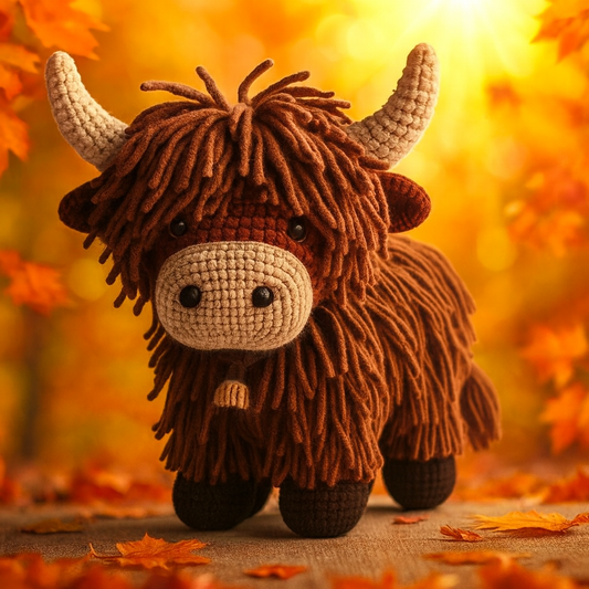 Highland Cow Crochet Pattern